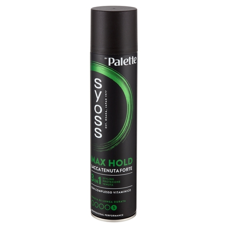 Syoss By Palette Max Hold Lacca Tenuta Forte 300 ml